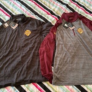 NWT Cleveland Cavs 1/4 zip shirts